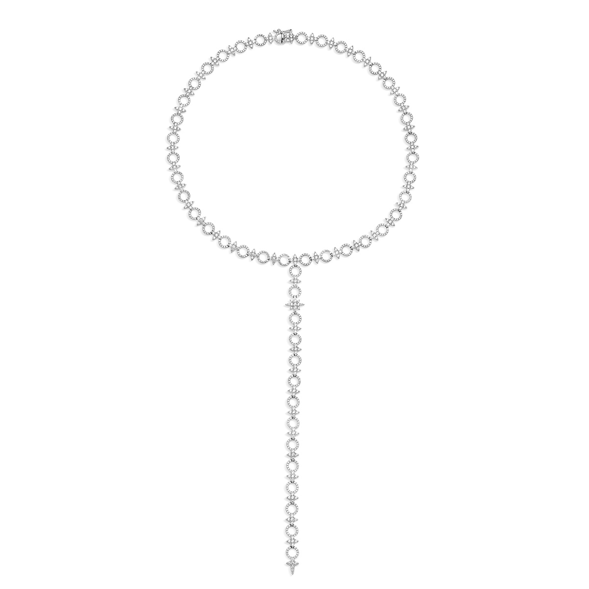 

Apm Monaco Метеориты 925 пробы Серебряное колье для женщин Silver