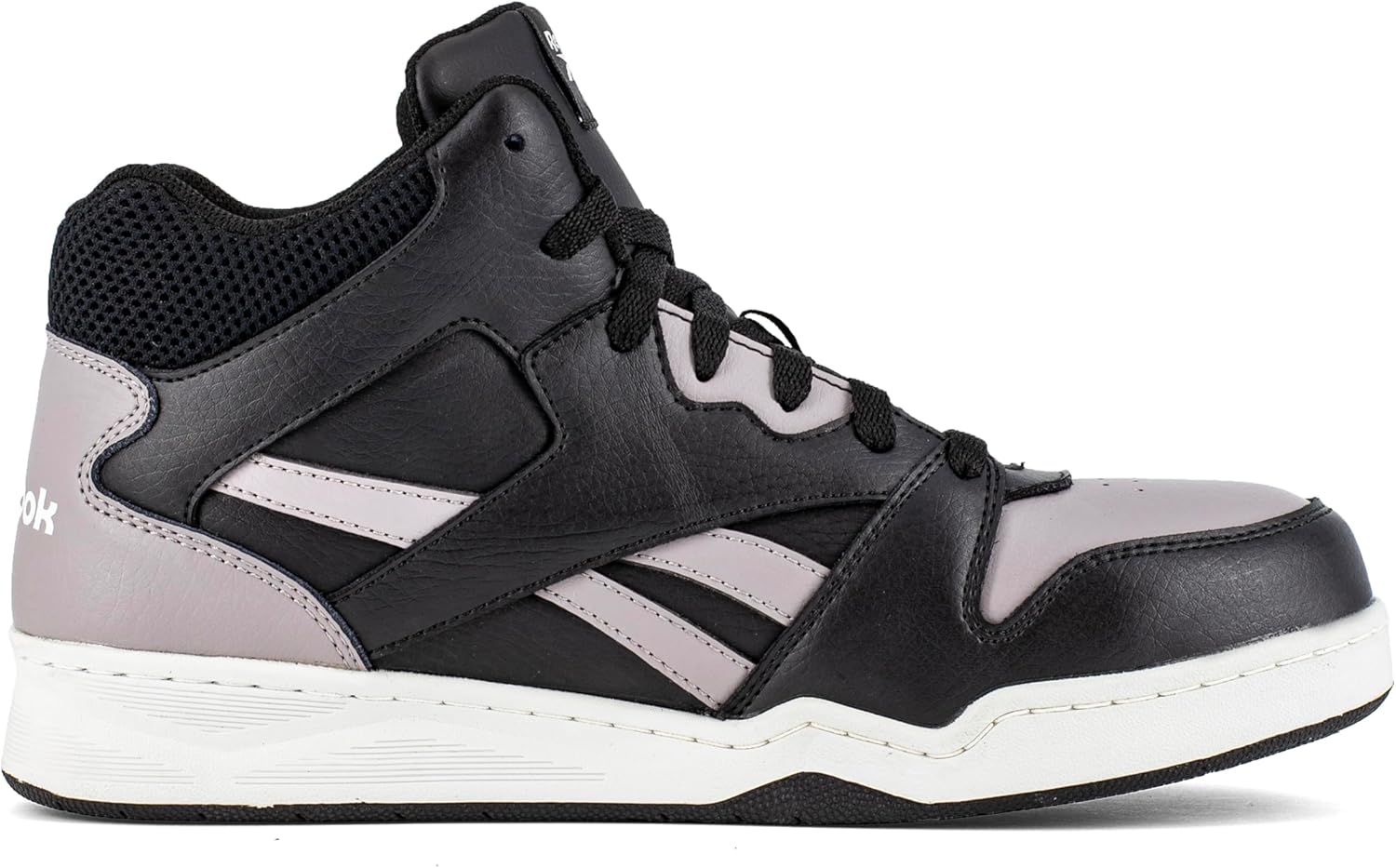 Мужские кроссовки Reebok Work BB4500 с противоскользящей подошвой и композитным носком, повседневная - серый — фото 4