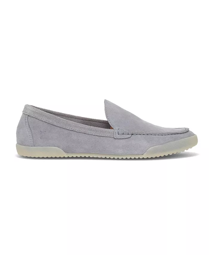 Женские лоферы Melanie Slip-On Skimmer из замши и кожи Frye, синий — фото 2