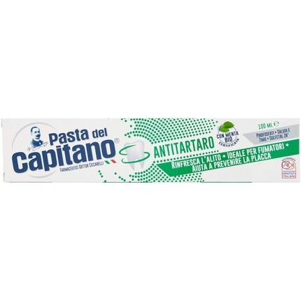 Зубная паста против зубного камня 100мл, Pasta Del Capitano — фото 2