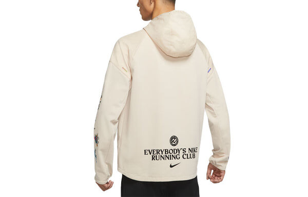 Куртка Nike Alphabet Cartoon Pattern Printing Athleisure Casual Sports Hooded Jacket Yellow, мультиколор — фото 2