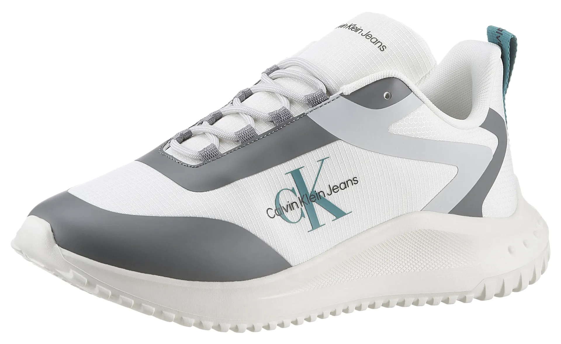 

Кроссовки Calvin Klein Jeans "EVA RUNNER LOW LACE ML MIX", белый