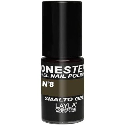 

Гель-лак для ногтей One Step Антрацит № 8, Layla Cosmetics