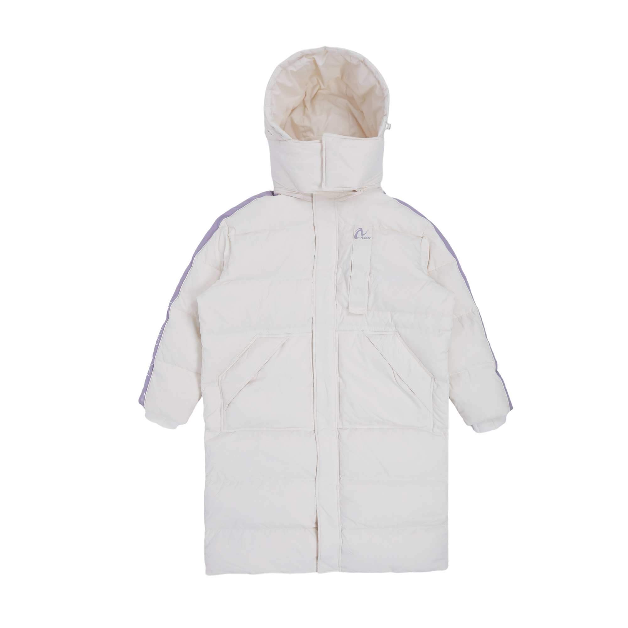 

Nerdy Пуховик унисекс кремовый, Cream