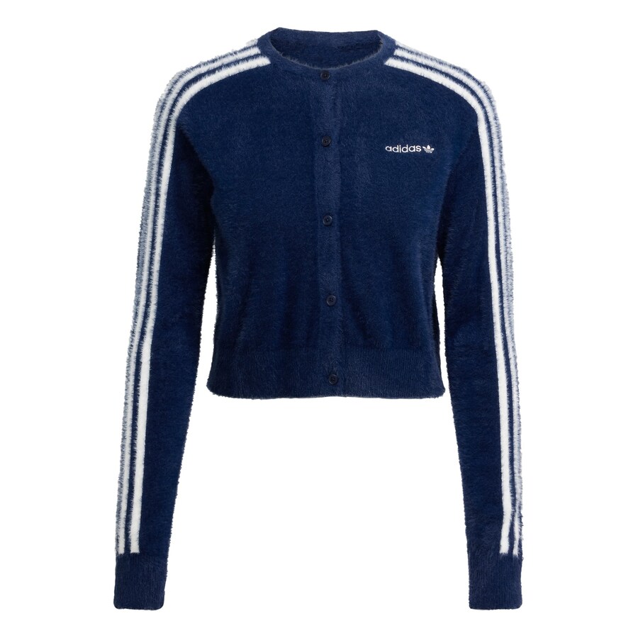 

Вязаный кардиган ADIDAS ORIGINALS, темно-синий