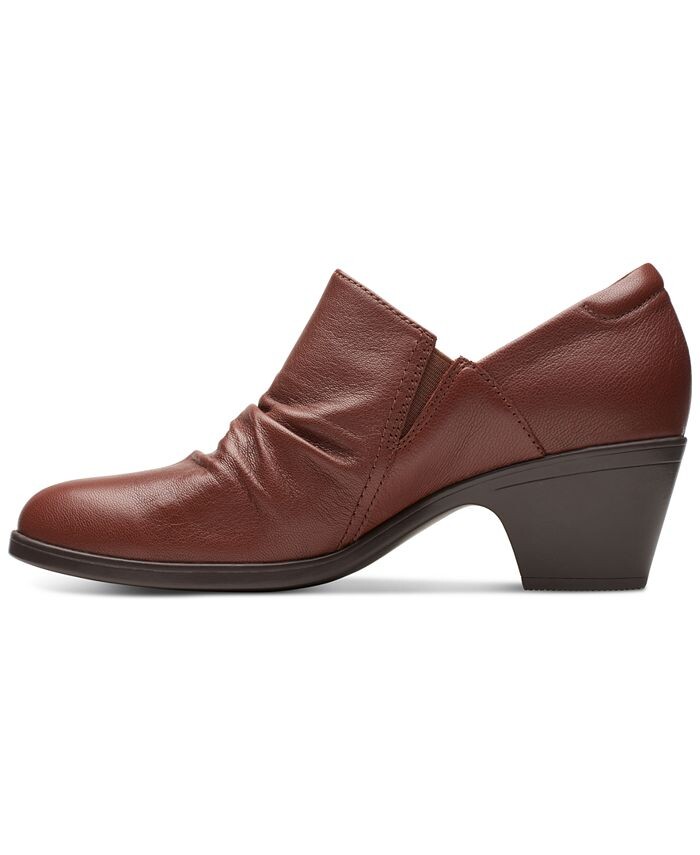Женские ботильоны Emily 2 Cove до щиколотки Clarks, коричневый — фото 2