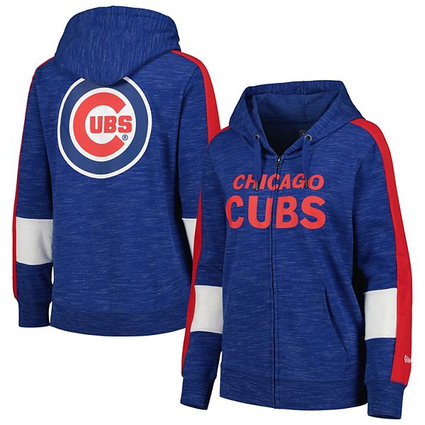 

Женская худи с молнией Chicago Cubs с цветными блоками New Era