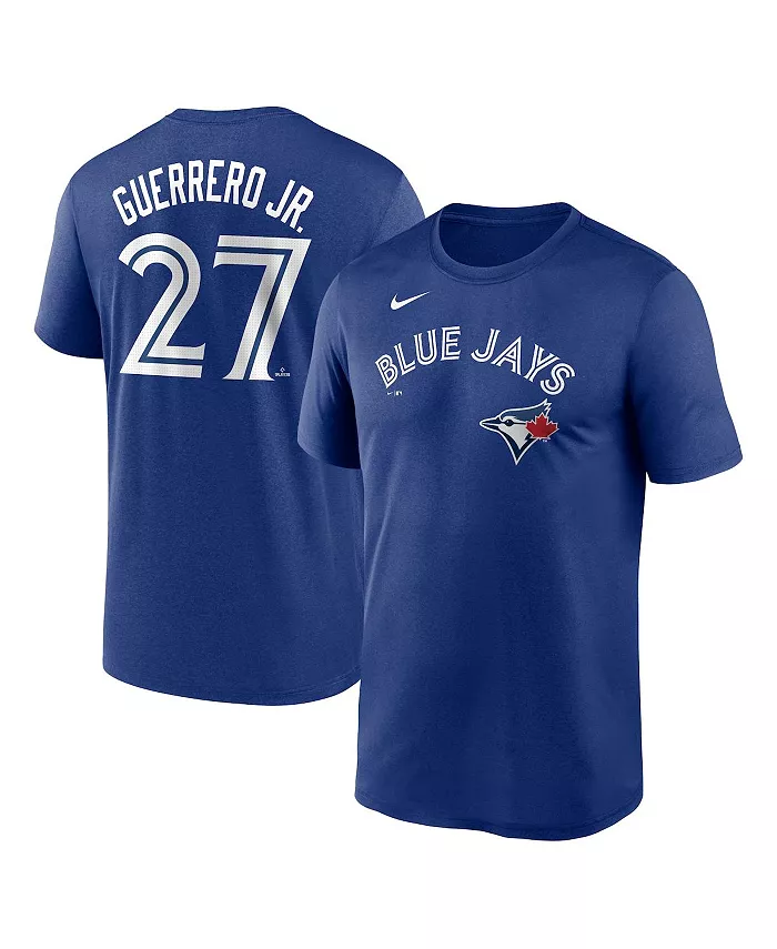 

Мужская футболка для дома Vladimir Guerrero Jr. с именем и номером, посвященная легенде Toronto Blue Jays, в королевском цвете Nike