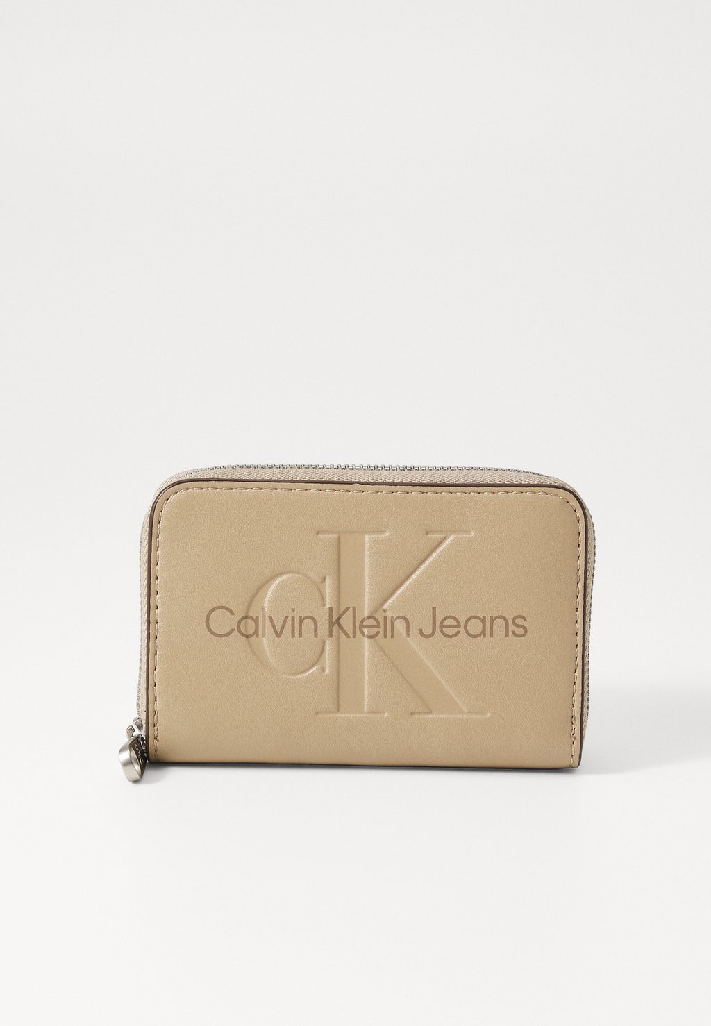 

Кошелек SCULPTED ZIP AROUND Calvin Klein Jeans, бежевый