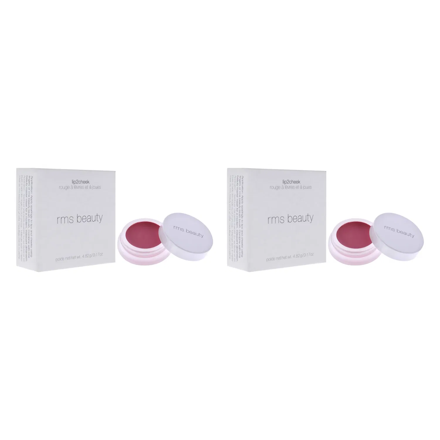 Lip2Cheek - Demure от RMS Beauty для женщин - 0,17 унции (30 мл) - упаковка из 2 штук, розовый — фото 3