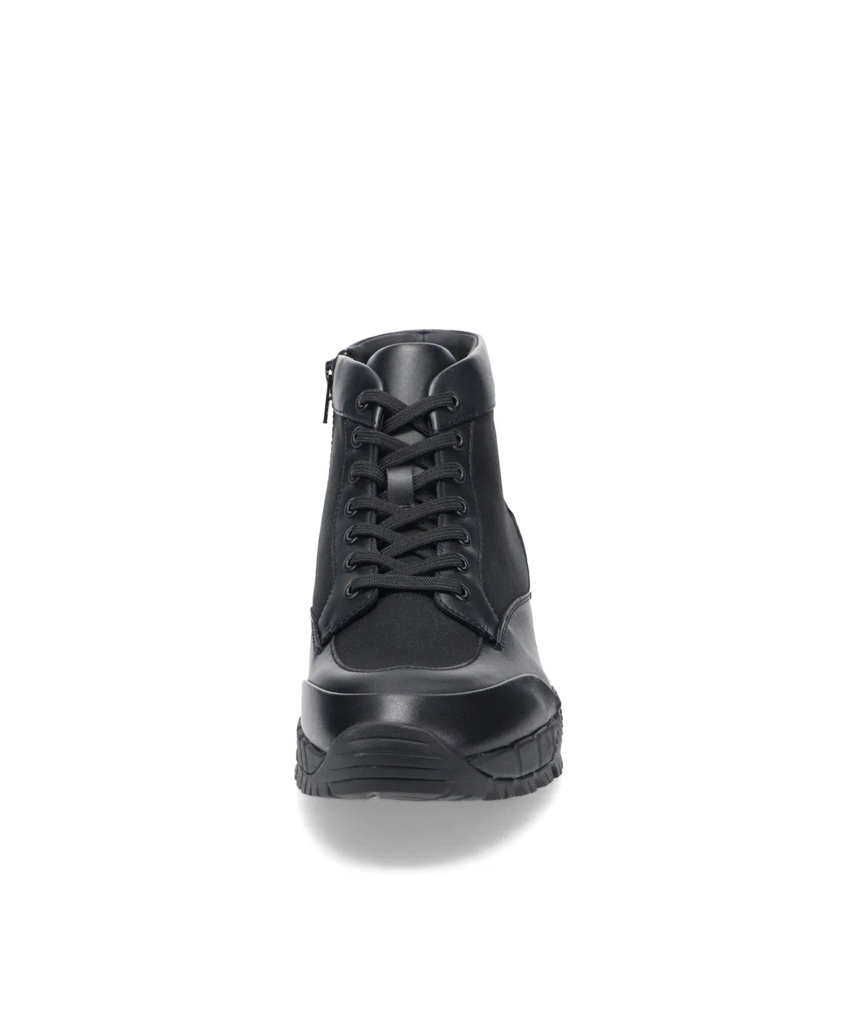 Ботинки Vibram Megagrip из нубука и Cordura, серые — фото 4
