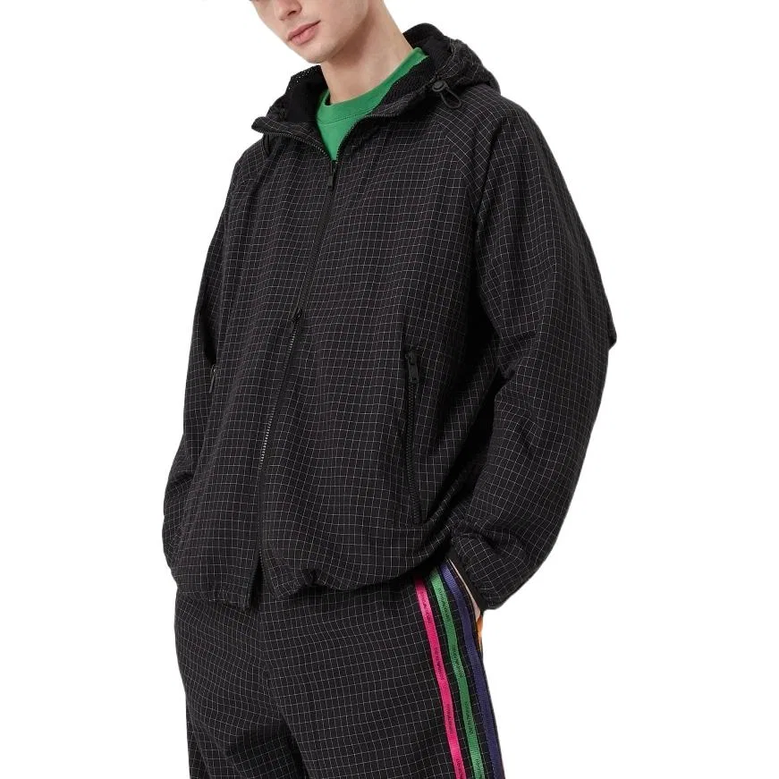 Куртка мужская Black hooded moderate EMPORIO ARMANI — фото 3