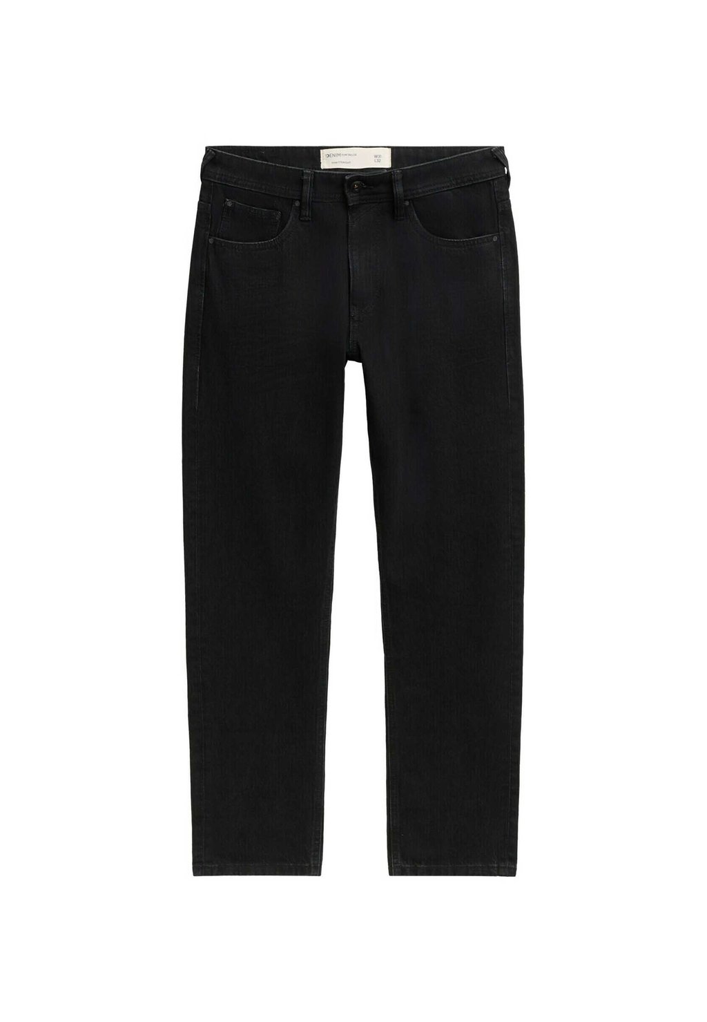 

Джинсы прямого кроя TOM TAILOR DENIM, черный