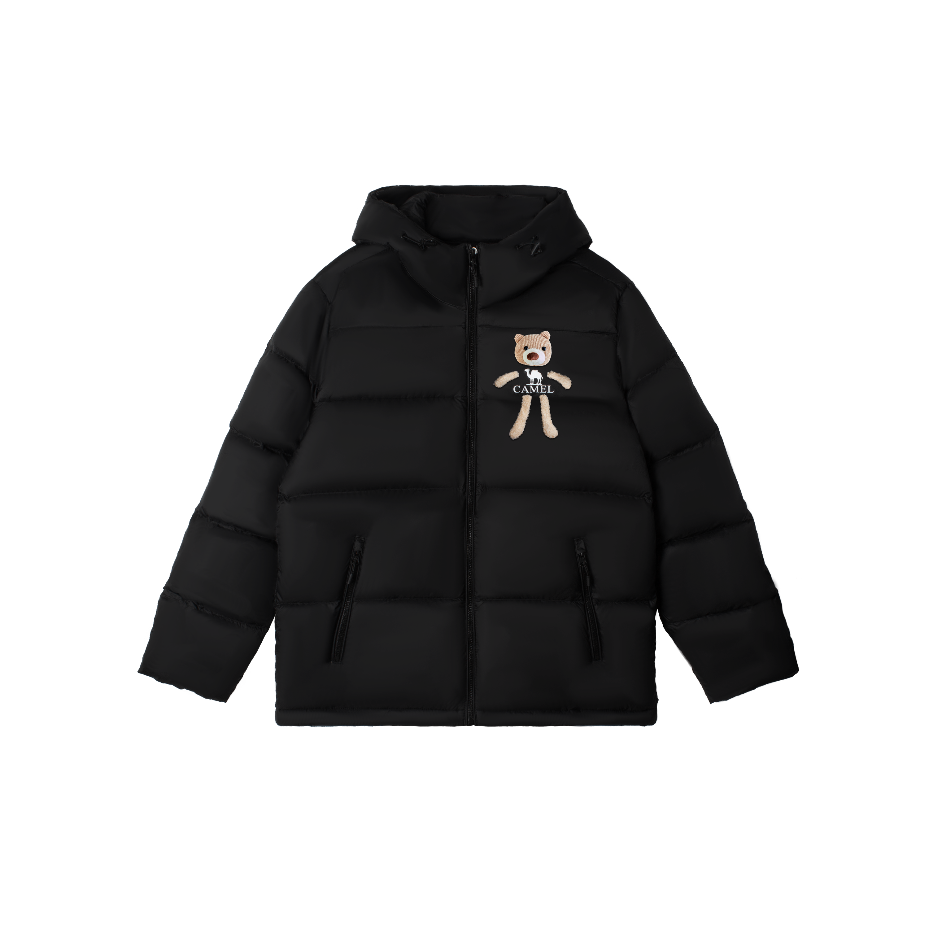 

Теплая куртка из коллекции Fleece Collection Unisex CAMEL, phantom черный