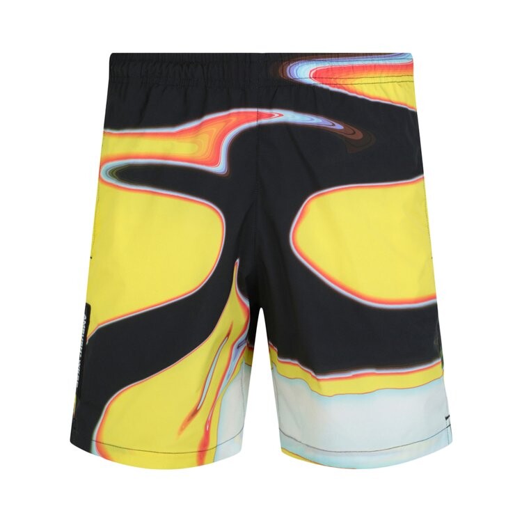 

Шорты Ambush Abstract Print Shorts, черный