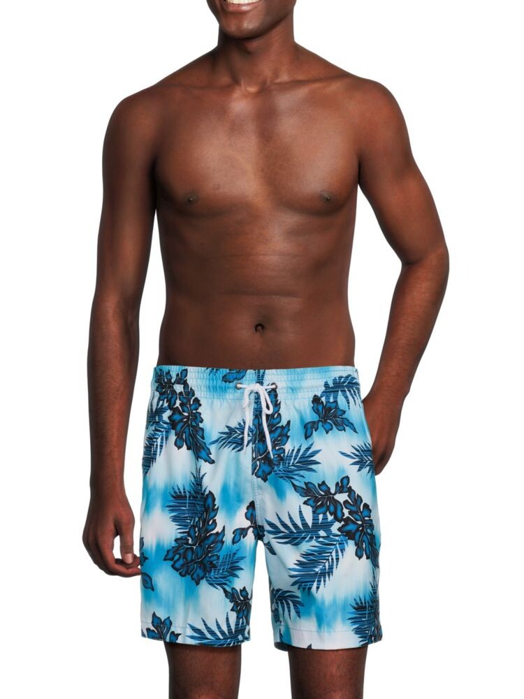 

Шорты для плавания Sano с цветочным принтом Trunks Surf + Swim, цвет Carribean