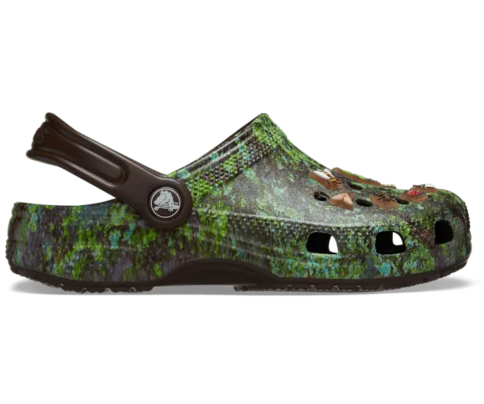 

Детские классические сабо «Жуки» Crocs, кофейный/мультиколор
