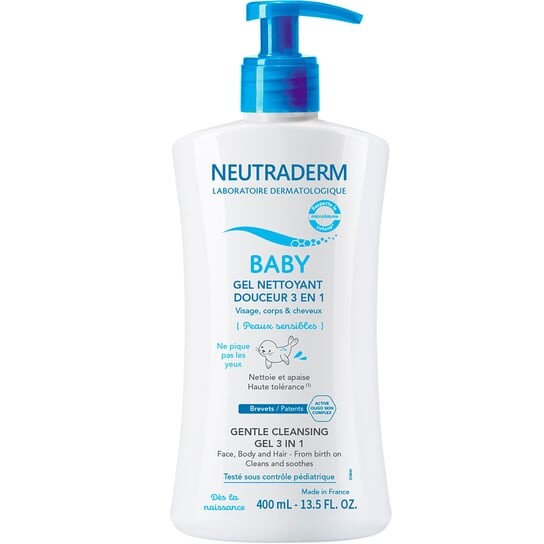 

Мягкий очищающий гель 3в1, 400 мл Neutraderm, Baby