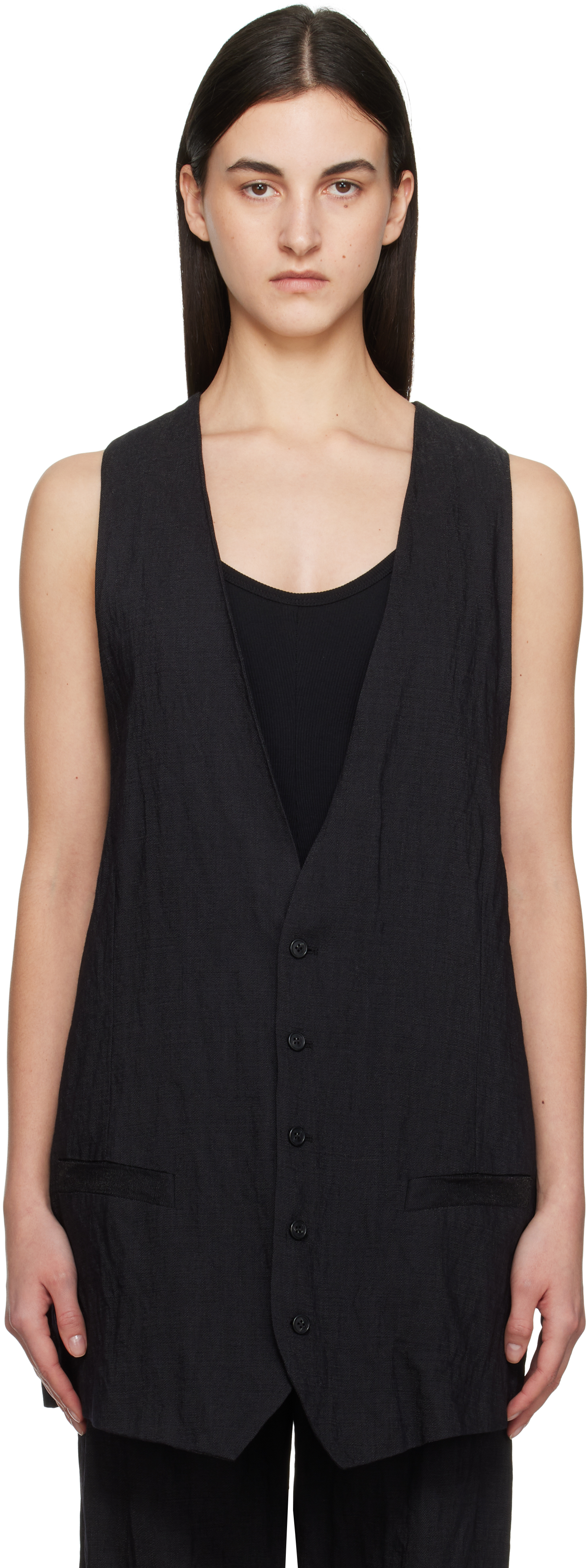 

Жилет металлизированный гофрированный пошив MM6 Maison Margiela