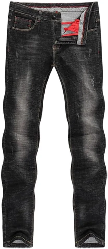 

Стильные мужские джинсы Stretch Slim Straight черно-серые SIDUFHAOPKLL