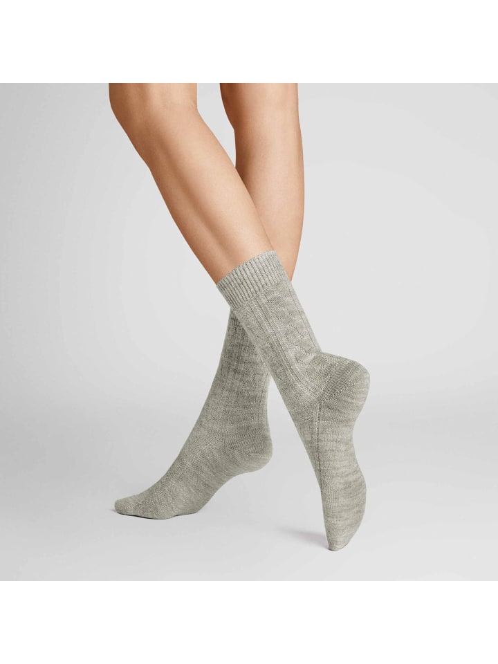 

Hudson Зимние клетчатые носки, мягкие, серебристого цвета