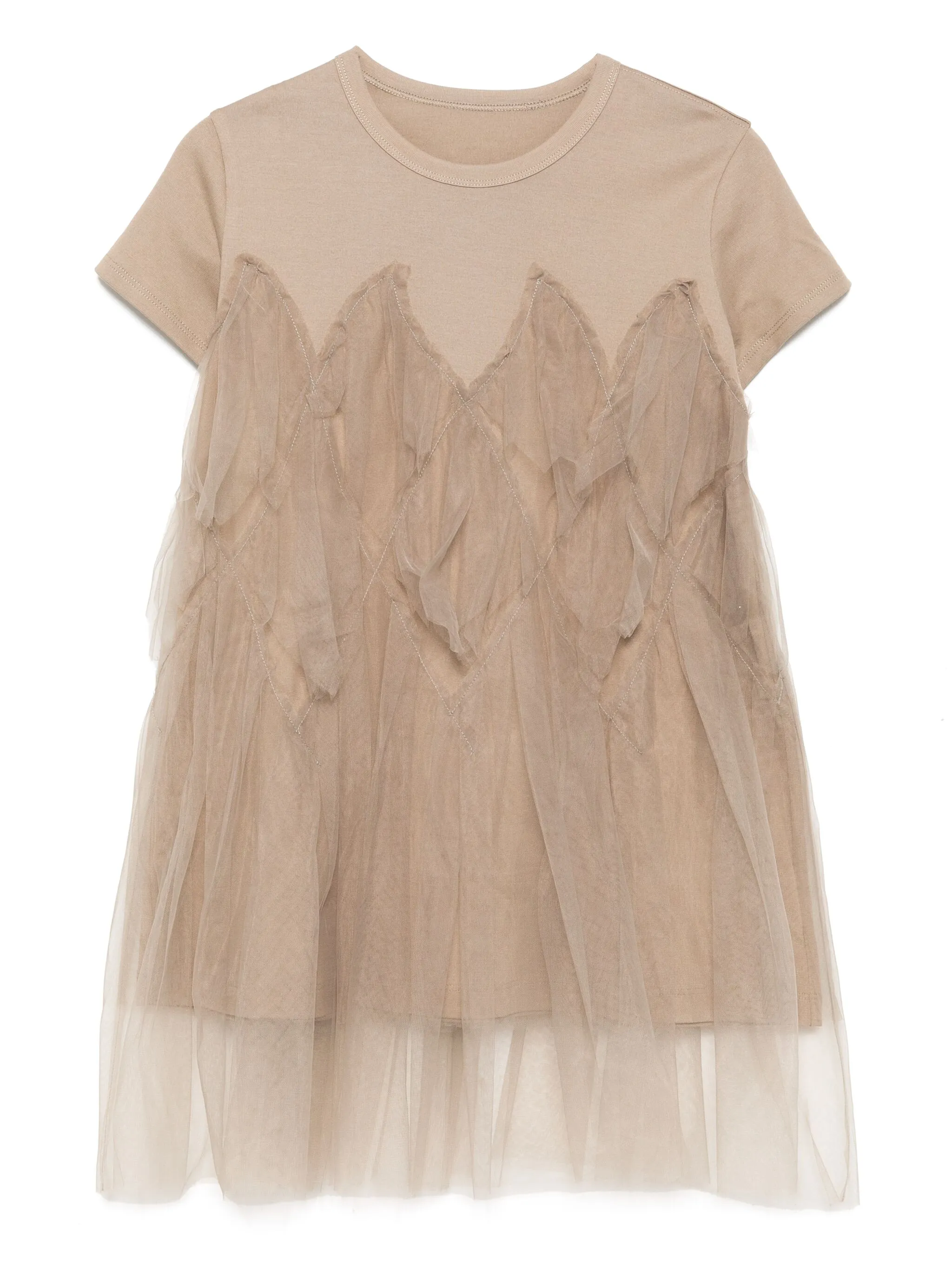 

Платье со вставками Jnby By Jnby, коричневый