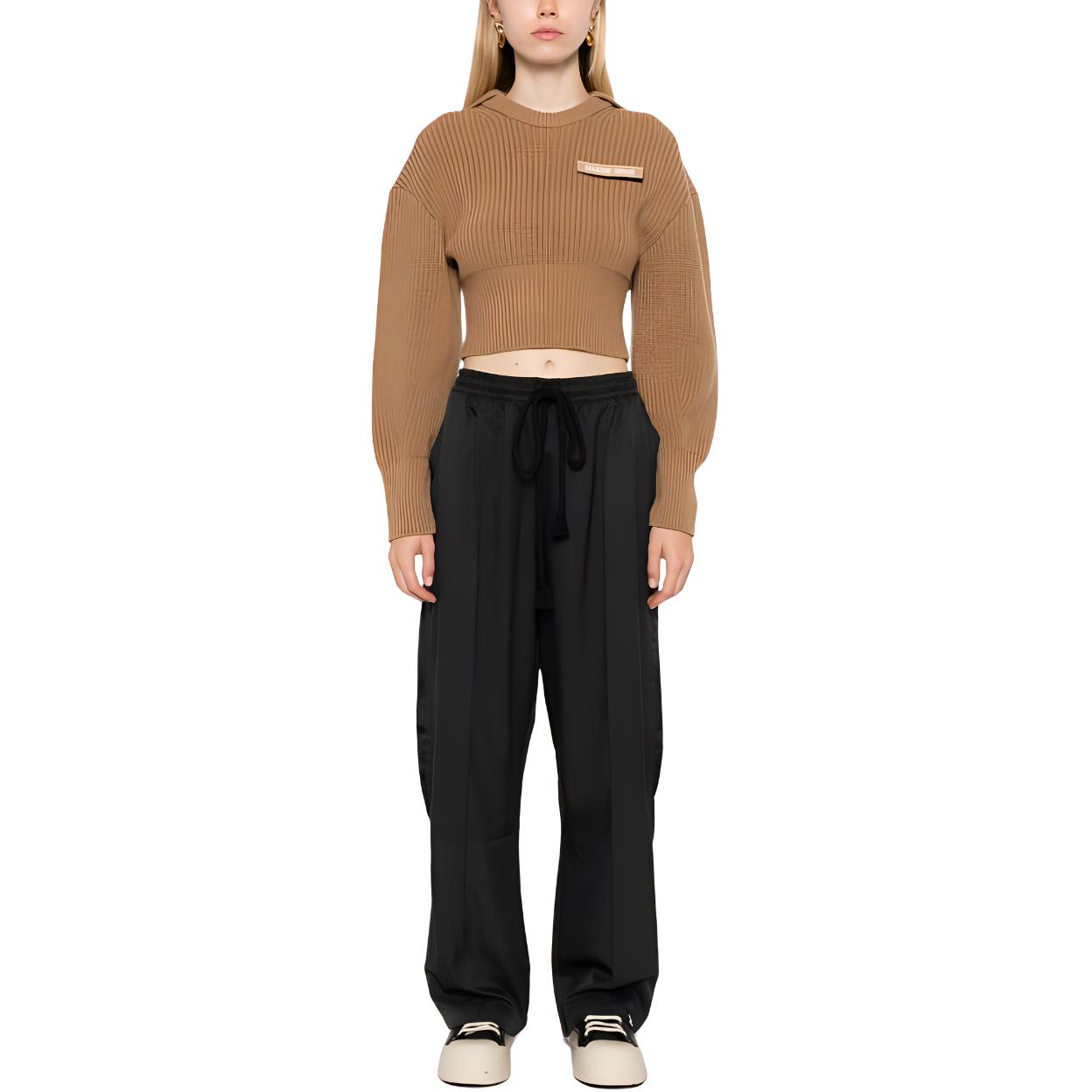 Adidas Originals Брюки Adidas X Sftm 'Black/Brown' — фото 4
