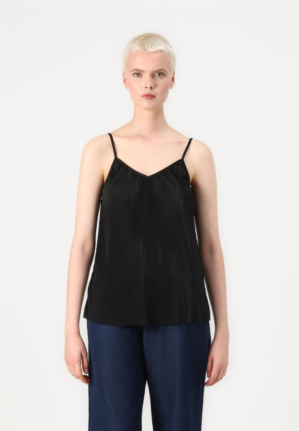 

Топ OLMCLAUDIA PLISSE SINGLET ONLY MATERNITY, черный