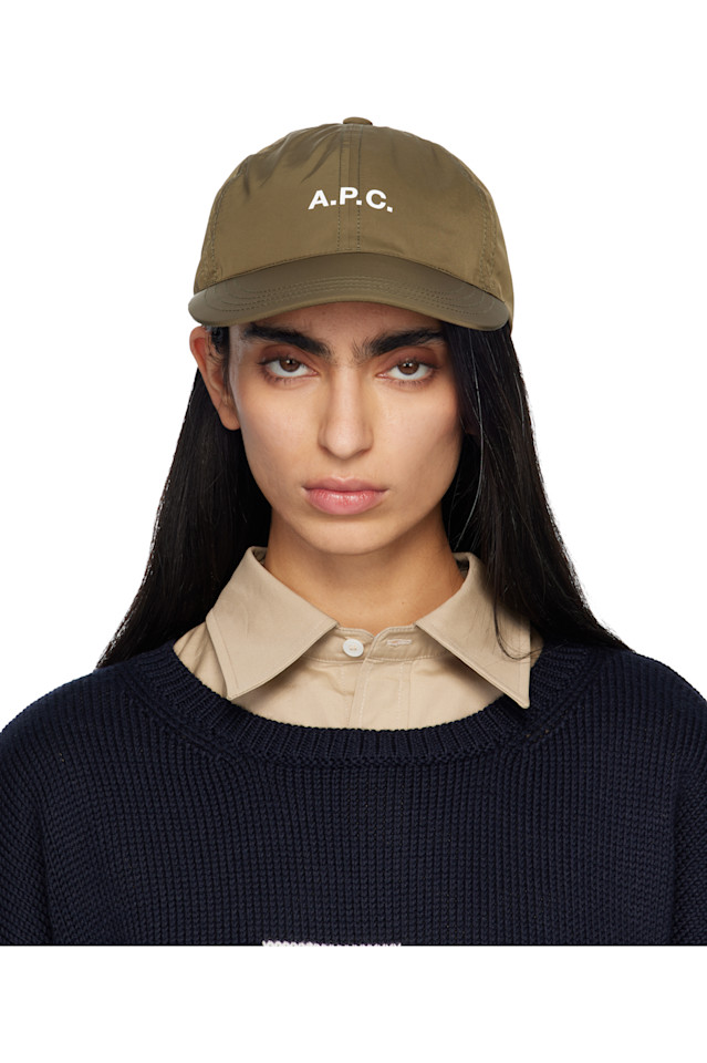 

Чарли кепка A.P.C., хаки