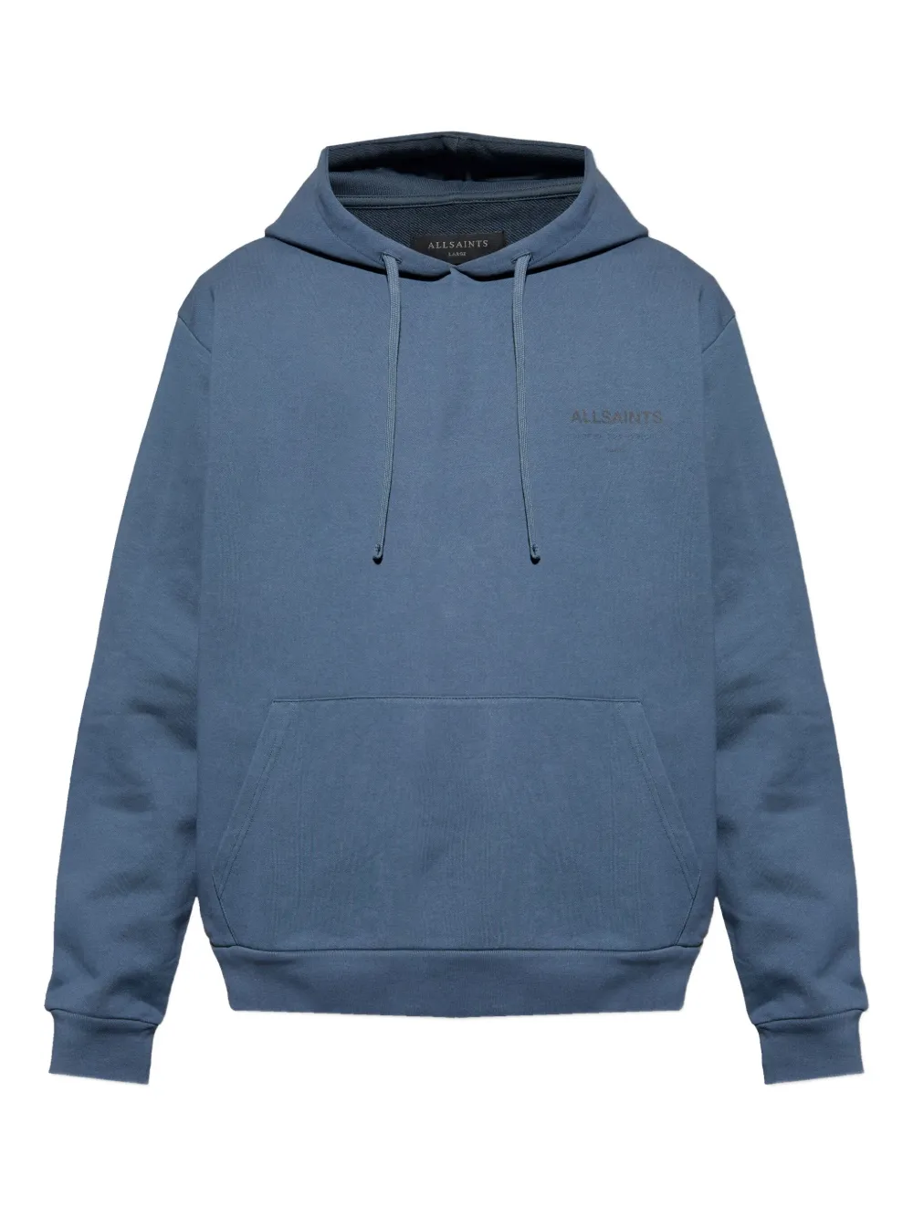 Худи с логотипом Allsaints, синий