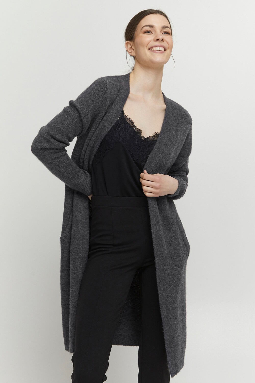 

Кардиган b.young Strickjacke, черный