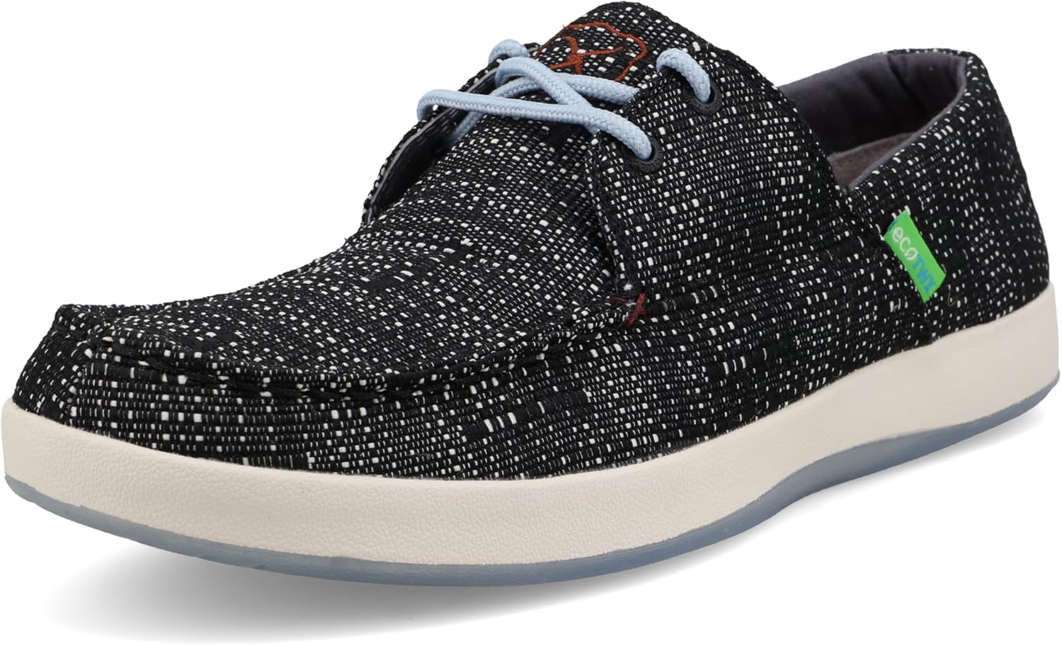 

Мокасины Twisted X Men's Boat, с мыском-мок, черный