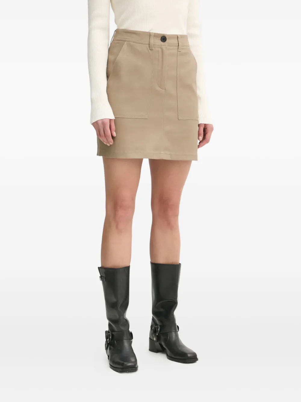 

Юбка мини на пуговицах Marc O'Polo, нейтральный