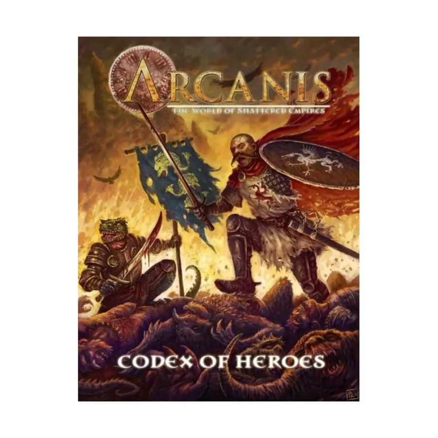 

Codex of Heroes, Arcanis - The World of Shattered Empires, твердый переплет