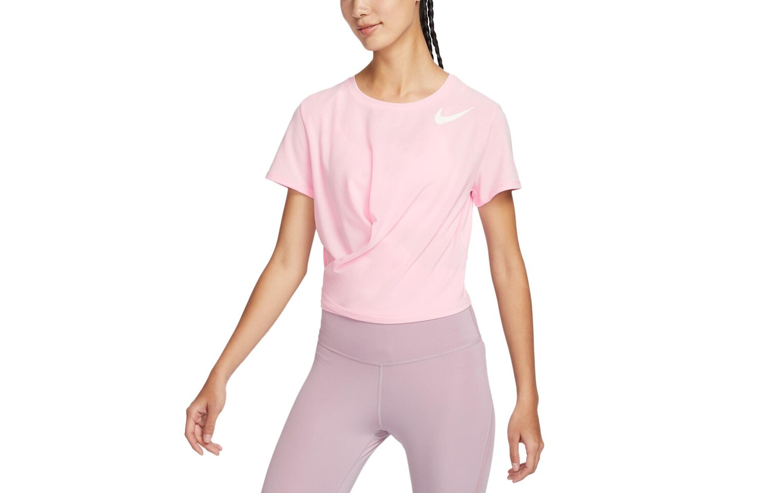 

Футболка женская Medium нежно-розовая Nike