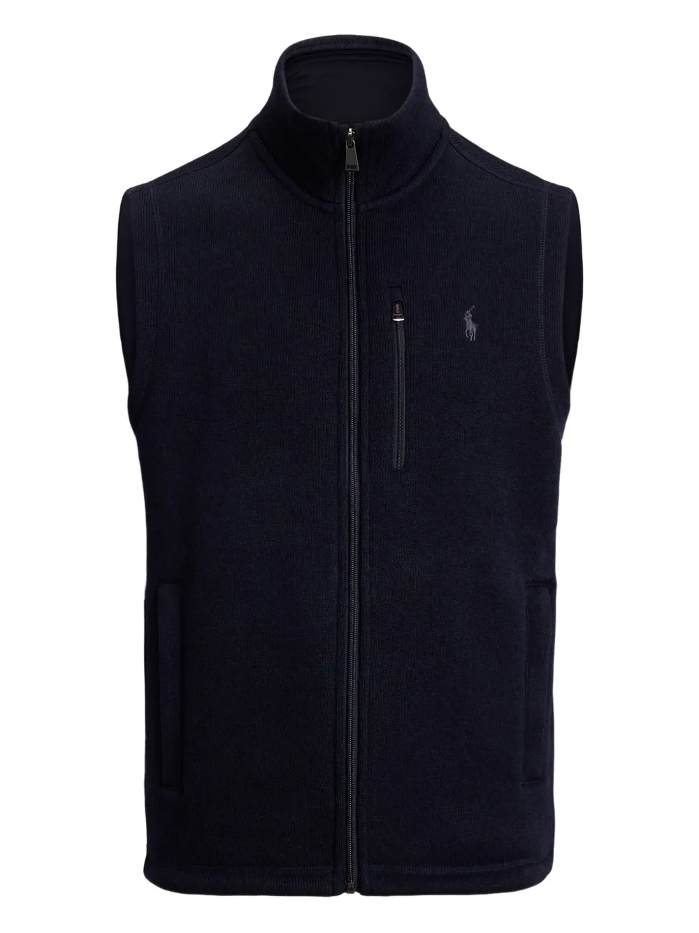 

Жилет без рукавов на молнии POLO RALPH LAUREN, синий