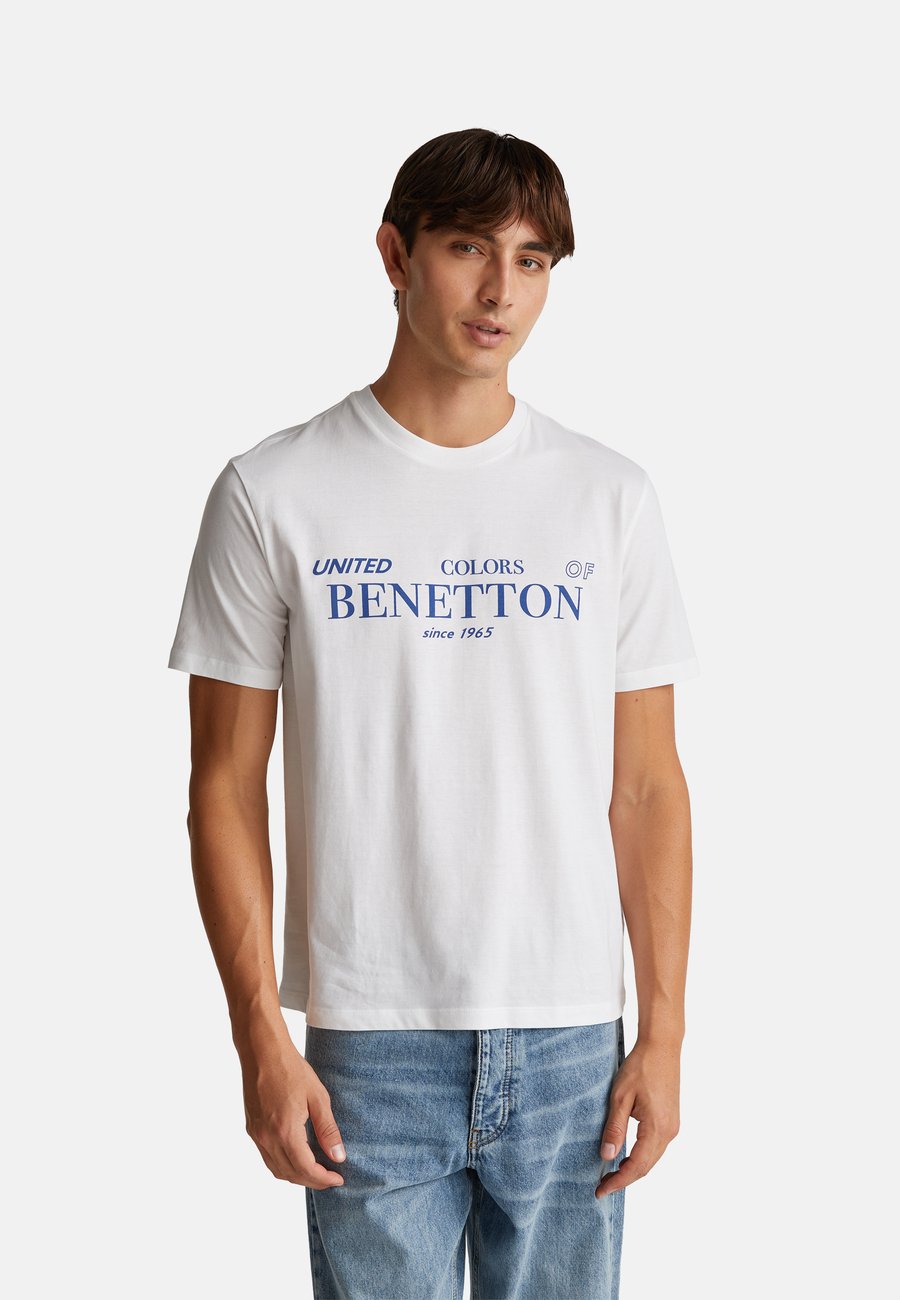 

Футболка United Colors of Benetton WITH LOGO, White
