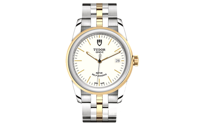 

TUDOR Часы Jun Jue Series Automatic Mechanical Movement Men's Watch Watch 36mm White Dial Steel Watch Case Steel Strap, White