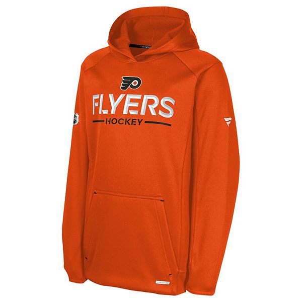 Худи с регланными рукавами philadelphia flyers молодежное оранжевое Fanatics — фото 3