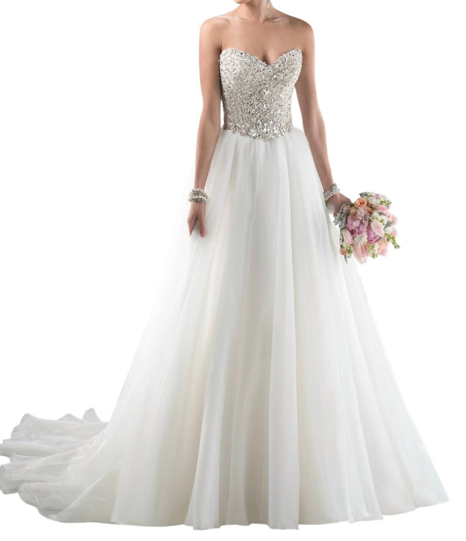 

Свадебное платье Esme Marie цвета слоновой кости/золота Maggie Sottero