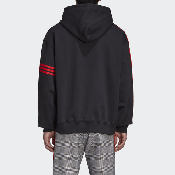Толстовка men's originals x 424 r.y.v. crossover asymmetric black Adidas, черный — фото 4