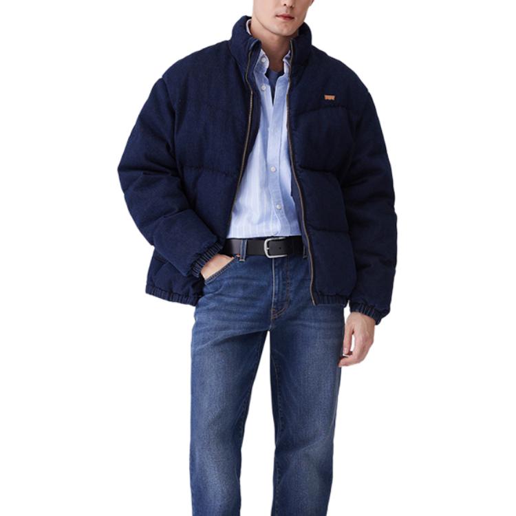 

Levis Куртка пуховая Levi's Denim Blue мужская, Denim Blue