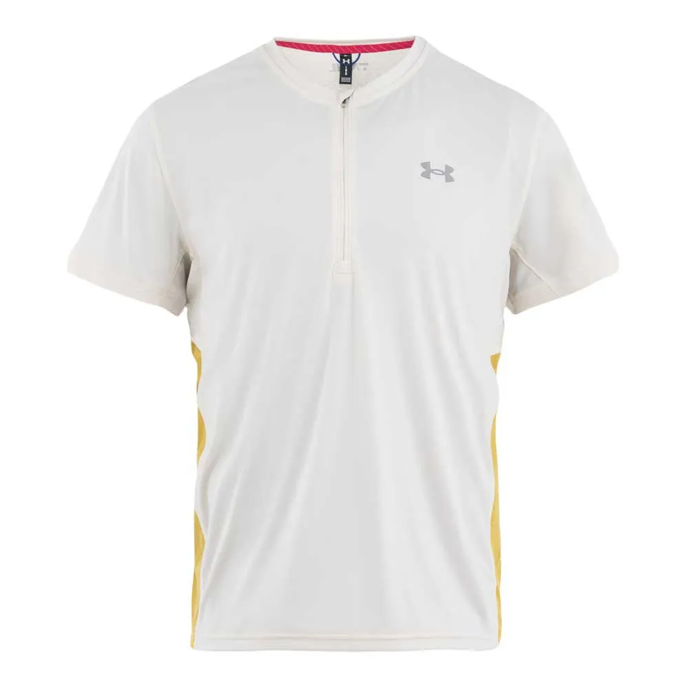 

Футболка с коротким рукавом спортивная Under Armour Trail Run Zip, белый