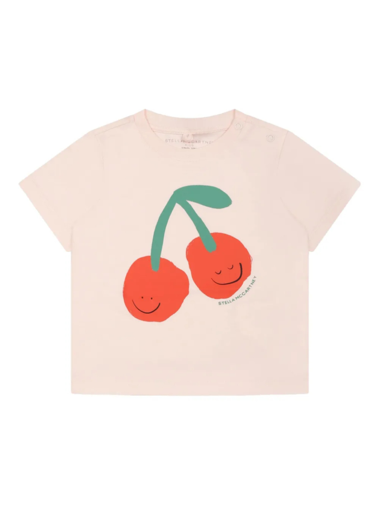 

Футболка Stella McCartney Kids с графическим принтом, розовый