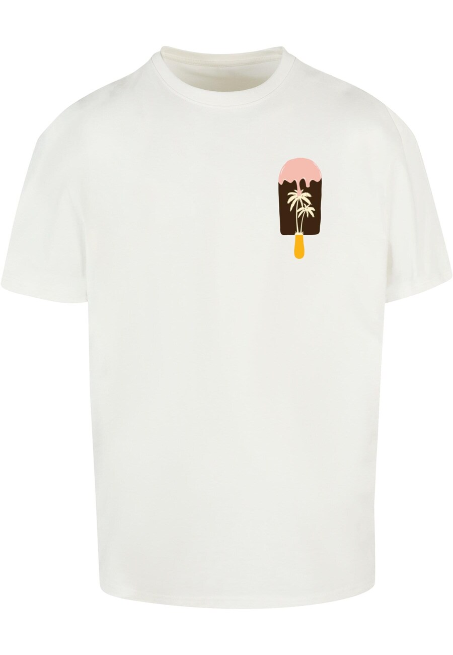 

Классическая футболка Merchcode Shirt Summer - Icecream, белый