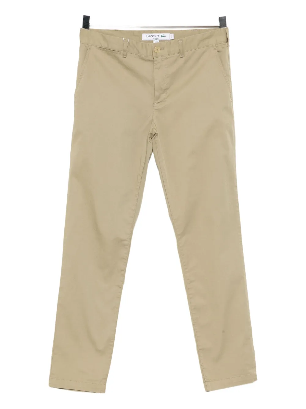 

Брюки прямого кроя Lacoste, коричневый