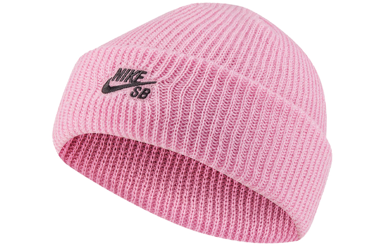 

Nike Женская шапка бини, Rise Pink/Gray Black