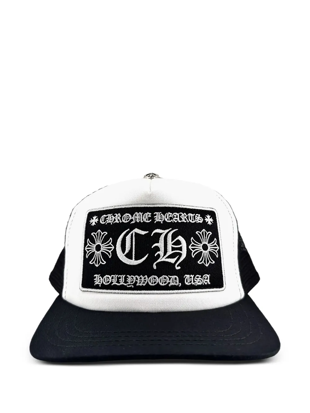 

Кепка дальнобойщика CH Hollywood Chrome Hearts, белый