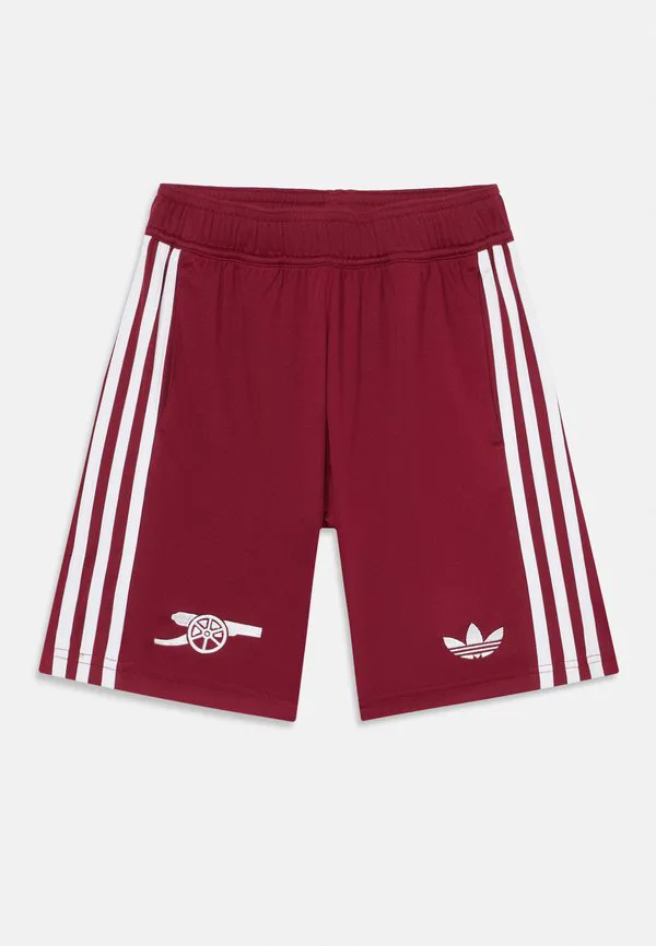 Детские спортивные шорты унисекс «арсенал» Adidas Performance, Burgundy/Cloud White