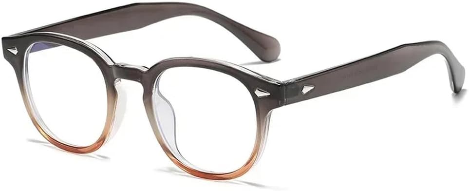 

Качественные ретро-солнцезащитные очки круглой формы для женщин, модные, с заклепками, защита от УФ-излучения UV400, для мужчин, панк, с леопардовым принтом HYYZZC, Tea Tea Frame